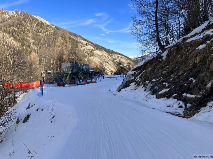 La Foux d'Allos, Les Agneliers, 31. Januar 2024
