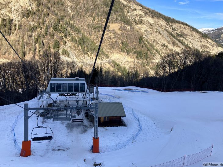 La Foux d'Allos, Les Agneliers, 31. Januar 2024
