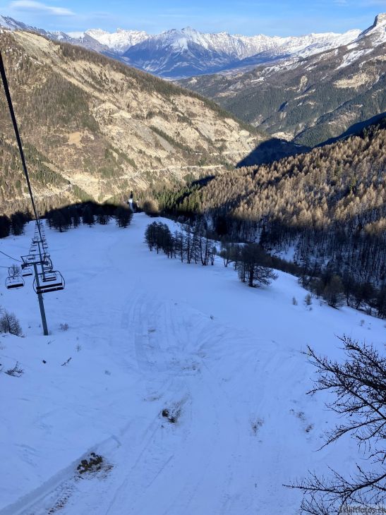 La Foux d'Allos, 31. Januar 2024
