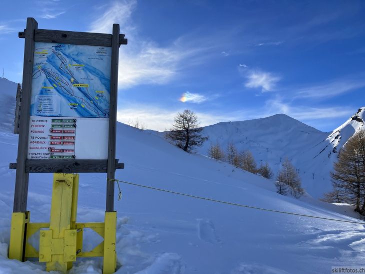 La Foux d'Allos, 31. Januar 2024
