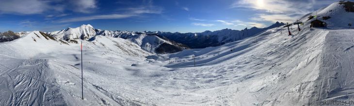 La Foux d'Allos, 31. Januar 2024
