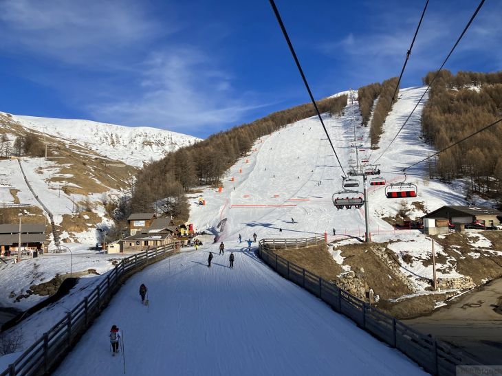 La Foux d'Allos, 31. Januar 2024
