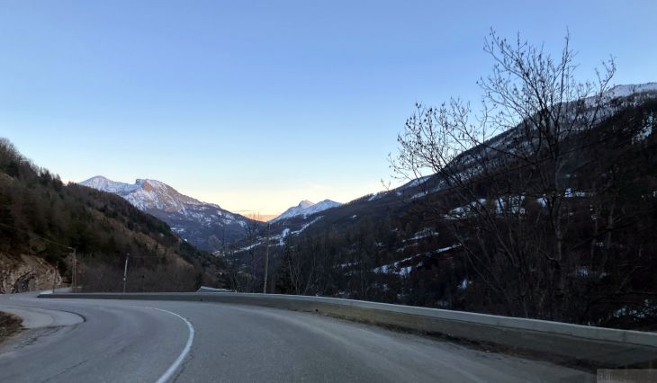 La Foux d'Allos, 31. Januar 2024
