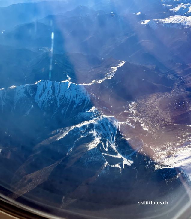 Das Skigebiet von La Colmiane (21. Februar 2026)
