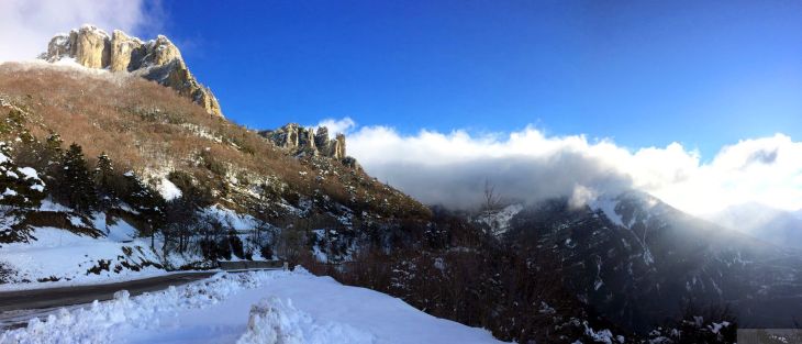 Col de Rousset, 2. März 2014
