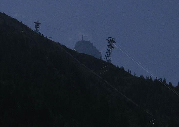 Chamonix, Mont-Blanc-Bahnen, Juli 2006
