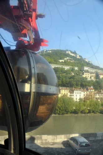 Grenoble, Télépherique de la Bastille, September 2011
