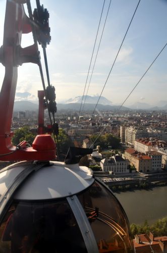Grenoble, Télépherique de la Bastille, September 2011
