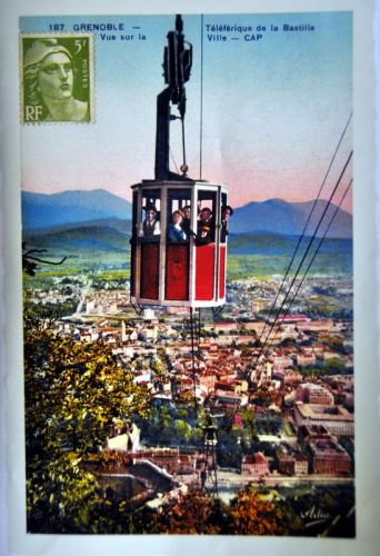 Grenoble, Télépherique de la Bastille, September 2011
