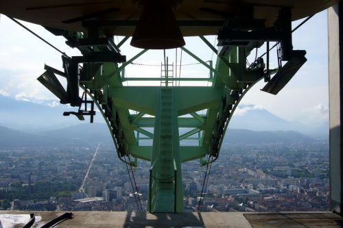 Grenoble, Télépherique de la Bastille, September 2011
