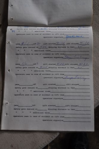 Tagesrapporte vom Januar 1972
