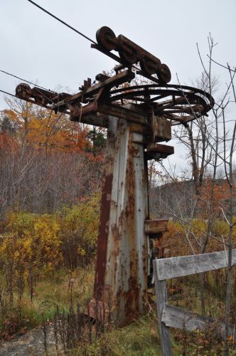 Der Doppelmayr-Lift "Whiteway" muss aus den späten 1960ern oder frühen 1970ern stammen
