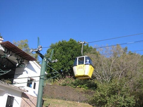 GMD-Gondelbahn in Tasco, Winter 2007
