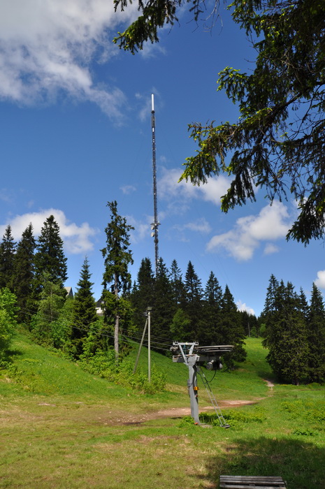Tryvann, Oslo Vinterpark, Juni 2013
