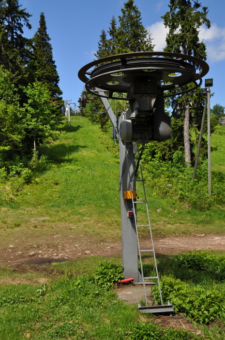 Tryvann, Oslo Vinterpark, Juni 2013
