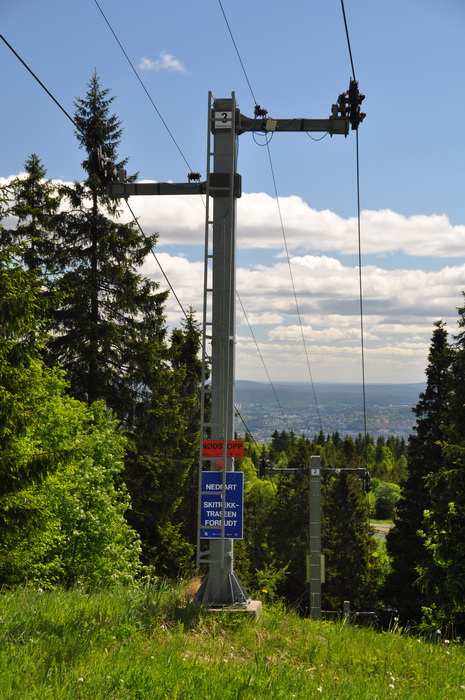 Tryvann, Oslo Vinterpark, Juni 2013
