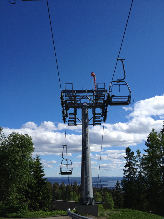 Holmenkollen, Juni 2013
