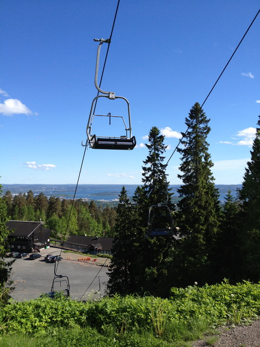 Holmenkollen, Juni 2013
