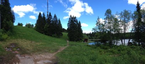 Tryvann, Oslo Vinterpark, Juni 2013
