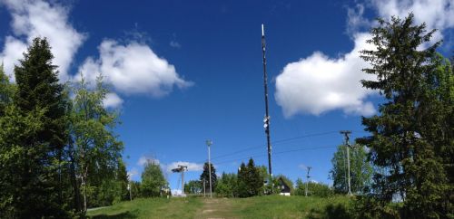 Tryvann, Oslo Vinterpark, Juni 2013
