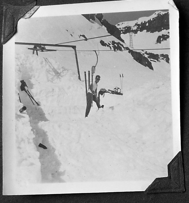 Skilift ausgraben...
