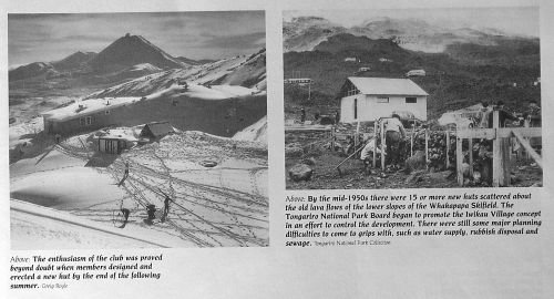 ... aber die Hütte wird neu gebaut.
