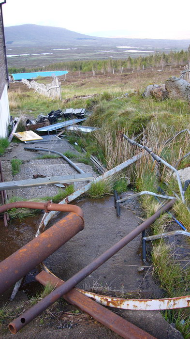 Glencoe: LSAP-Sessellift-Talstation
