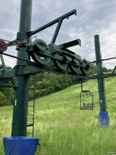 Ski Vorlage, Québec, 26. Juni 2022
