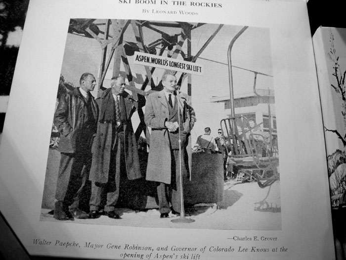 Colorado Ski Museum: Sesselbahn in Aspen
