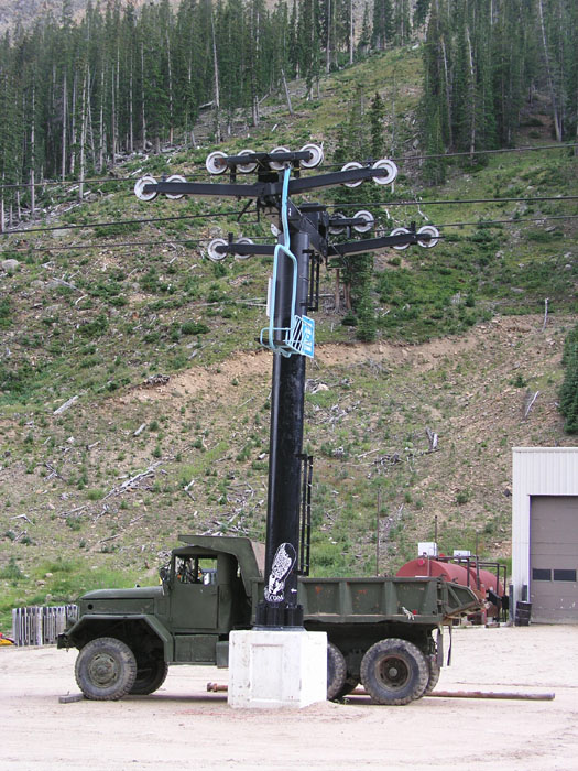 Loveland: Sessellift "Connecting Basin and Valley"
