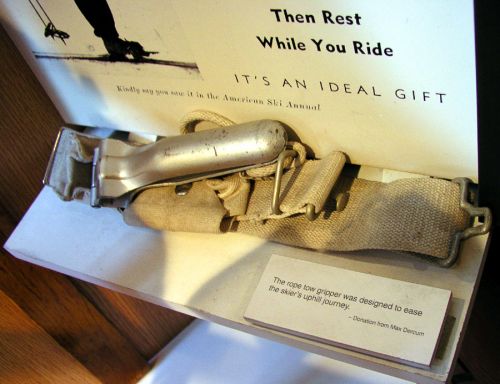 Colorado Ski Museum: Ski Tow Rope Gripper
