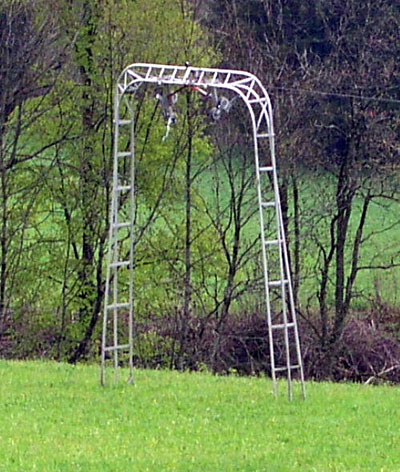 Tebru-Lift von 1958, Saas im Prättigau 
