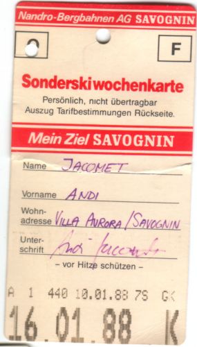 Skilager 1988 Savognin
