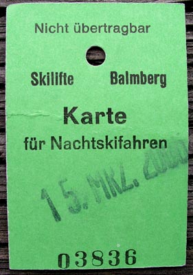 Nachtskifahren am Balmberg, 15. März 2006 ([url=http://www.alpinforum.com/forum/viewtopic.php?p=254749#254749]Bericht dazu im Alpinforum[/url])
