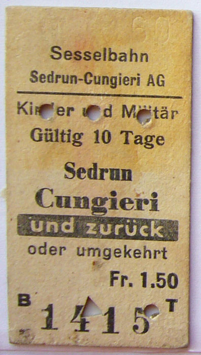 Cungieri 1960
