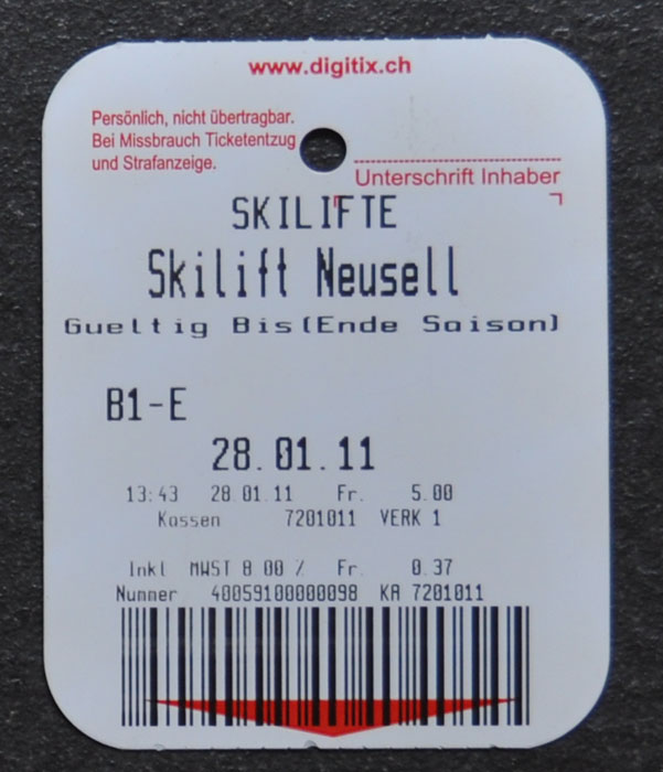 Neusell, Januar 2011 (aus dem Archiv eines Freundes vom skiliftfotos.ch)
