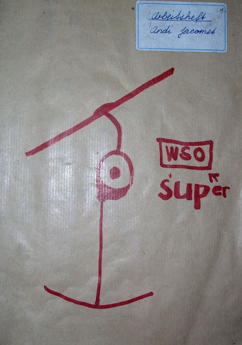 Es lebe WSO... Arbeitsheft-Cover, 1983
