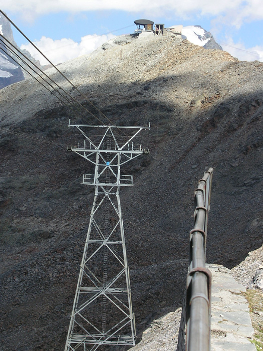 Bei der Station Gornergrat (September 2004)
