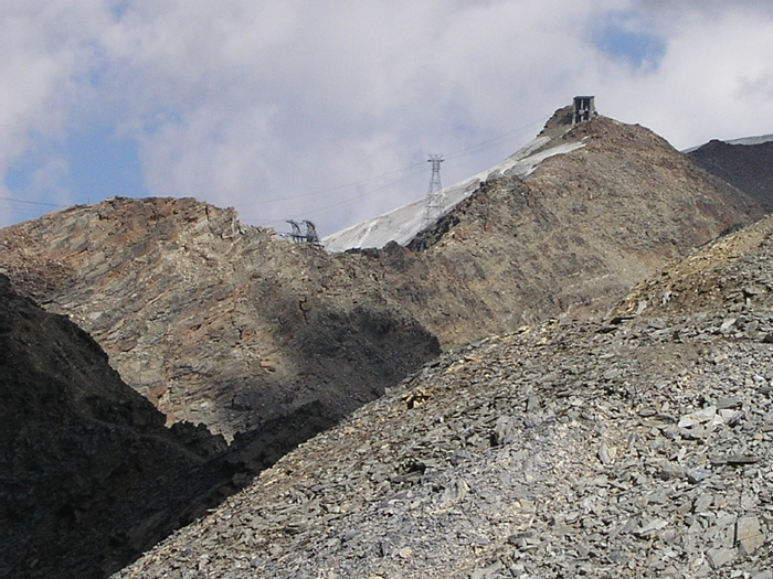 Bei der Station Gornergrat (September 2004)
