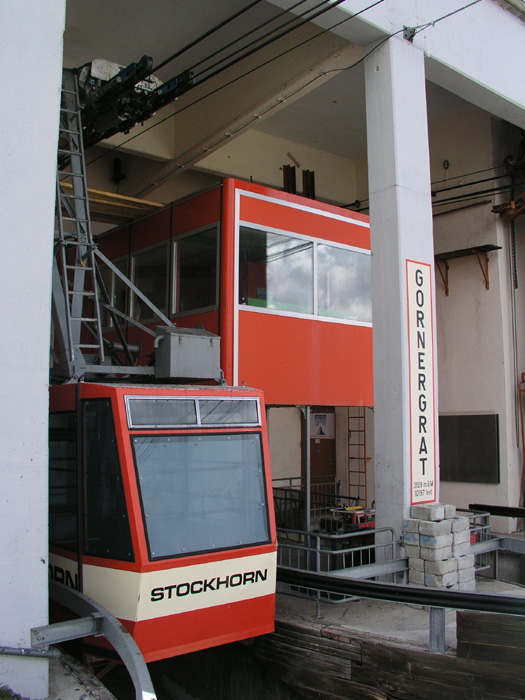 Bei der Station Gornergrat (September 2004)
