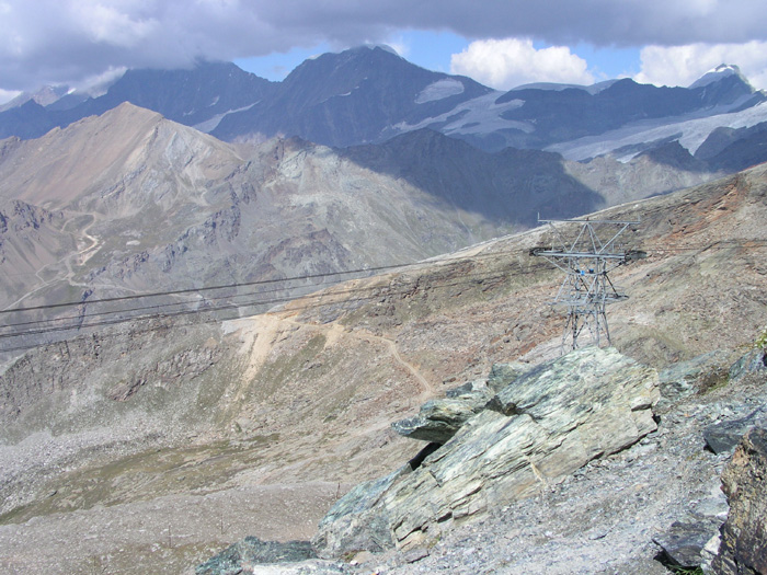 Bei der Station Gornergrat (September 2004)
