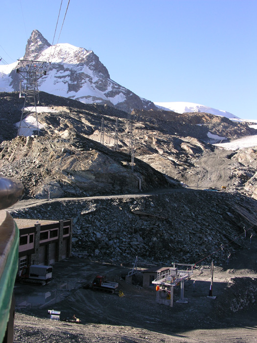 Talstation Gandegg-Skilift, Klein Matterhorn

