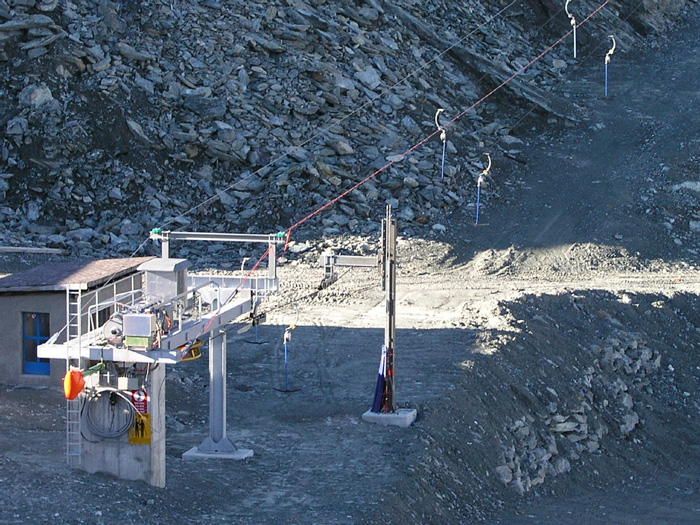 Talstation Gandegg-Skilift (im Sommer ausser Betrieb)

