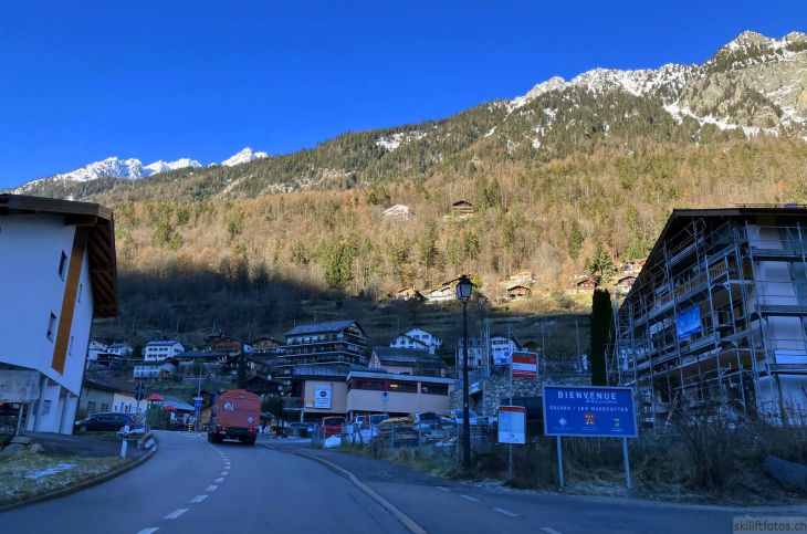 Les Marécottes, 18. Dezember 2023
