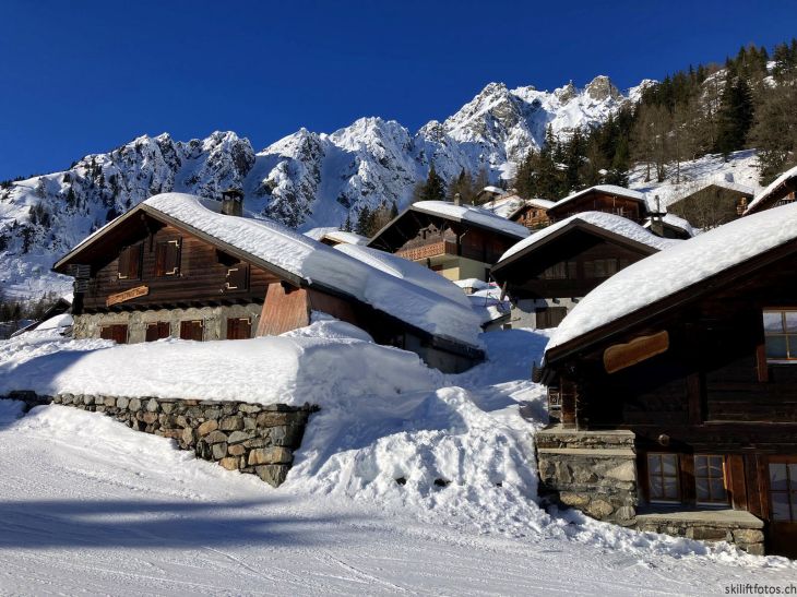 Les Marécottes, 18. Dezember 2023
