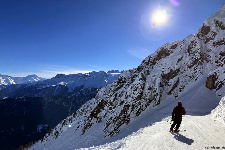 Les Marécottes, 18. Dezember 2023
