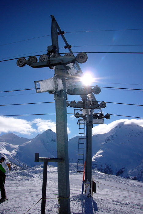 Skilift Saflisch, GMD, Februar 2009, Bergstation
