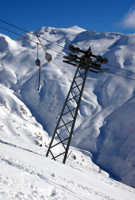 Skilift Stafel, Februar 2009
