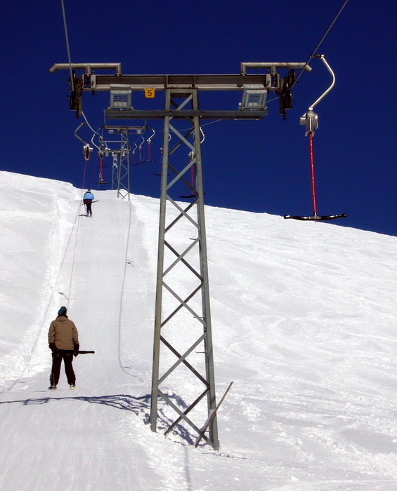 Skilift Stafel, Februar 2009
