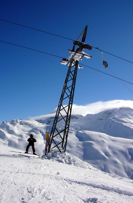 Bergstation Skilift Stafel, Februar 2009
